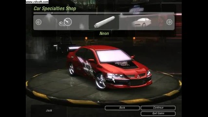 nfs u2 crazy lancer 