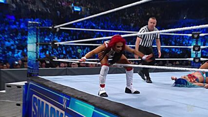 Sasha Banks vs. Rhea Ripley vs. Shayna Baszler vs. Queen Zelina: SmackDown, March 25, 2022