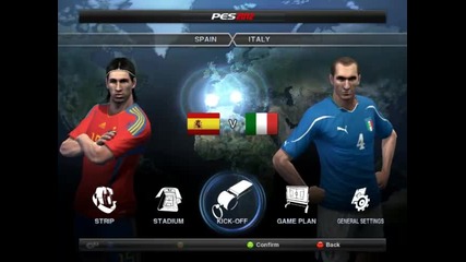 Pro Evolution Soccer 2012 Spain-italy