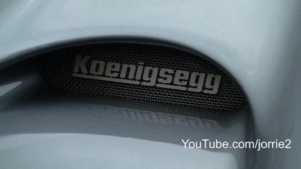 Koenigsegg Cc8s звук от ауспуха и лек старт 