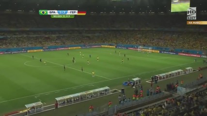 Футбол Бразилия - Германия 2014 - Второ полувреме Част 4_4 (720p)
