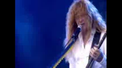 Megadeth - Trust (live Sofia - Big Four Concert) 