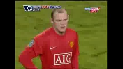 Манчестър Юнайтед Vs Челси 2:0 Rooney