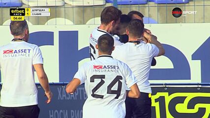 Goal by Slavia Sofia