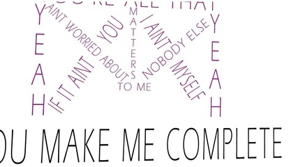 Justin Bieber - All That Matters (lyric Video)