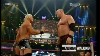 Смешната Елиминация На Долф Зиглър От Кейн - Royal Rumble 2009