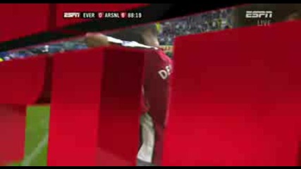 Everton - Arsenal - 0:6 Eduardo Score