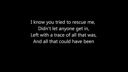 Nine Inch Nails - And All That Could Have Been (with lyrics)