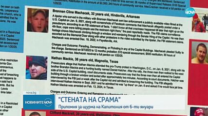 Изкуство срещу амнистията: Стенопис в Ню Йорк напомня за Капитолия