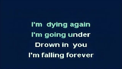 Evanescence - Going Under (karaoke Hd)