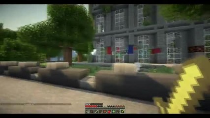 Minecraft Hunger Games Survival Ep.2 w/ Mishmashcrew - Разходка с последици
