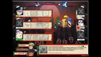 Naruto - Arena Shabigan ladder game