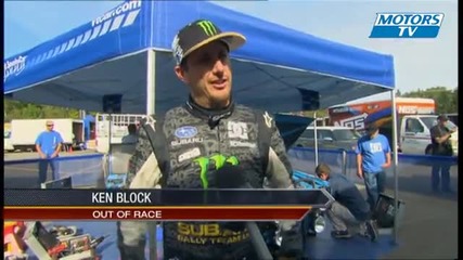 Camera embarquee Ken Block Rallye Canada 