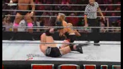 Christian,  Tommy Dreamer vs Jack Swagger & The Hart Dynasty - 26.05.09 (part 2)