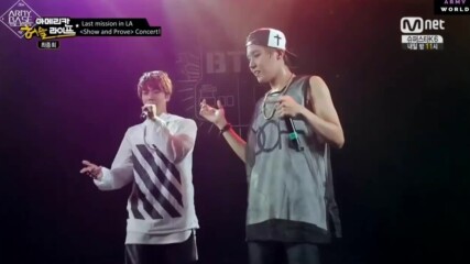 Jin & J-hope-(beatbox)-show & Prove Concert-american Hustle Life Ep.8-14.07.2014