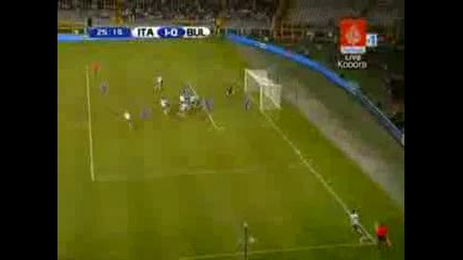 Italy - Bulgaria 2:0