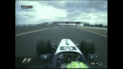 Formula 1 Ралф Шумахер Франция 2003