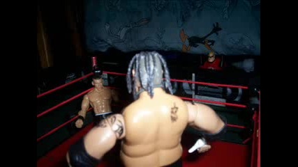 John Cena Vs. Umaga With Toys