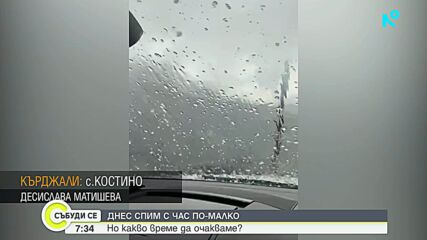 Прохладно и облачно с дъжд в неделя