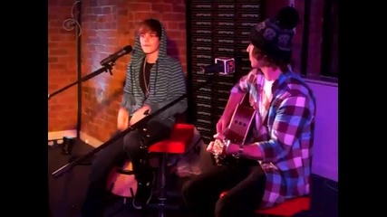 Justin Bieber- Baby at a private concert performing to an audience for the first time