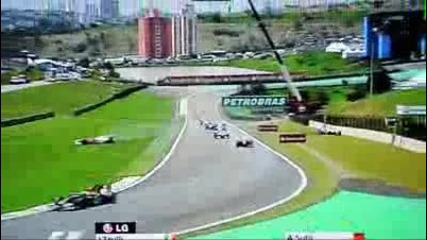 Инциденти на Formula 1 - Gp Brasil 2009 