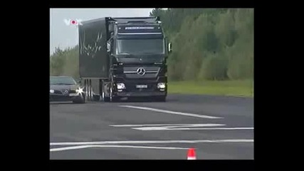 Mercedes - Benz Actros Black Edition Vs Slr Amg