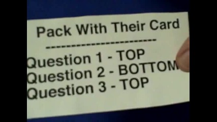 Tell The Truth - Card Trick Tutorial