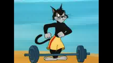 Tom & Jerry - Muscle Beach Tom 