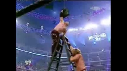 wwe wrestlemania 21 money in the bank ladder match