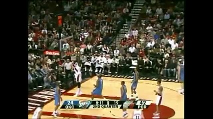 Greg Oden 2008 - 09 Rookie Season Highlight Video (part 2) 