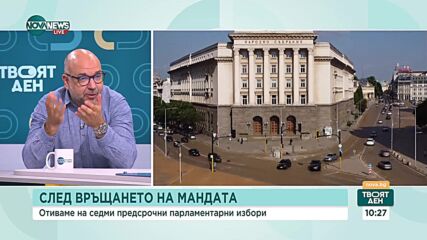 Политолог: Едни и същи хора, едни и същи политики няма как да доведат до по-различен резултат