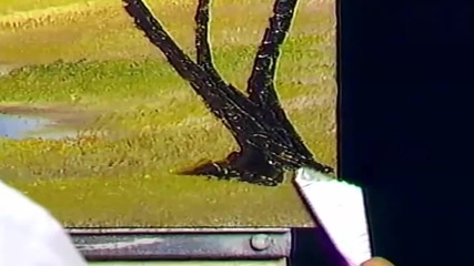 S05 Радостта на живописта с Bob Ross E05 - тихо езерце ღобучение в рисуване, живописღ