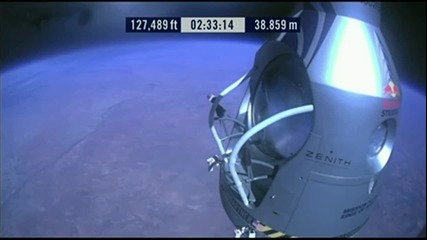 Felix Baumgartner - The Biggest And Fastest Freefall Ever - Redbull Stratos