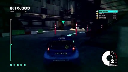 Dirt 3 Gymkhana Speedrun 4 Platinum medal
