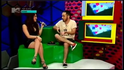 #video @dulcemaria en el programa @top10mtv (06_12_2012)