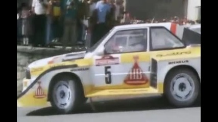 Дни на безумие! Group B - Audi Quattro
