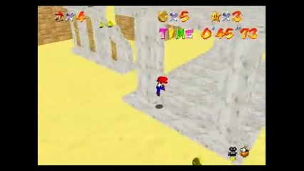 Super Mario 74 - Overheating Oasis Freerun (tas) 