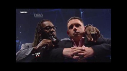 Wwe Booker T Се Подиграва с Michael Cole Smackdown 2011.05.27