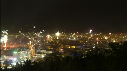 Враца - новогодишна заря 2012