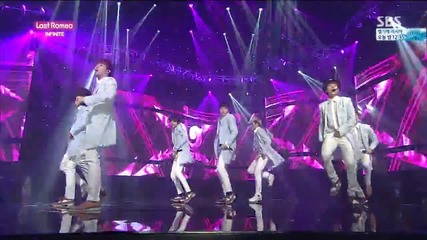 [1080p Hd] 140622 Infinite - Last Romeo Ending Inkigayo