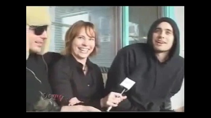 Jared Leto flirting