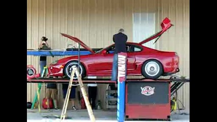 Autobahn twin turbo supra dyno 1415rwhp