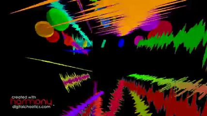 Jumping All Over The World - Music by Scooter, Visuals created with Harmony