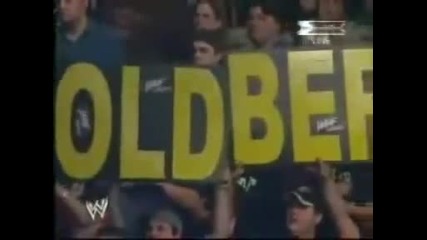 Goldberg entrance at Backlash 2003