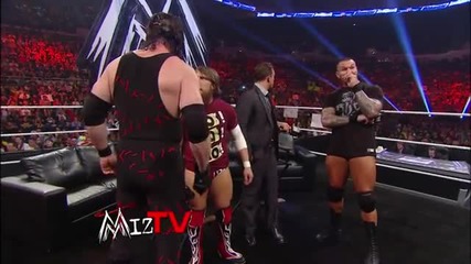 Smackdown - Miz Tv features Team Hell No and Randy Orton: Smackdown, June 7, 2013