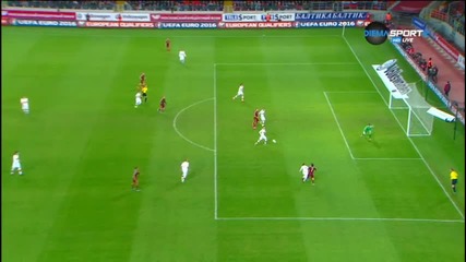 Русия - Черна Гора 2:0 (Първо полувреме)