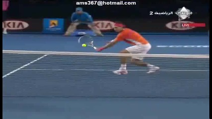 Nadal vs Luczak Australian Open 2010 