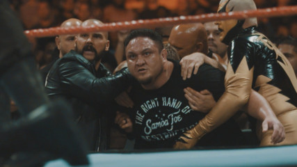 Unseen footage of the wild brawl between Roman Reigns, Braun Strowman and Samoa Joe: WWE.com Exclusive, July 26, 2017