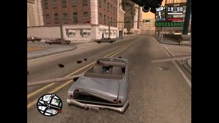 Gta San Andreas Луди Летящи Коли 