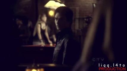 I say nothing but stare at you : Damon & Elena { Vampire Diaries } 